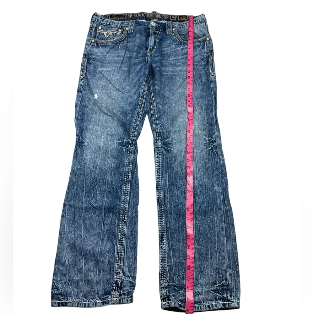 ROCK REVIVAL: Men’s Diji Straight Jeans -Size 36